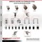 Service Caster 4 Inch 316SS High Temp Glass Filled Nylon 1-7/8 Inch Stem Caster Lock Brake SCC SCC-SS316TTLEX20S414-GFNSHT-178 - alternate 4